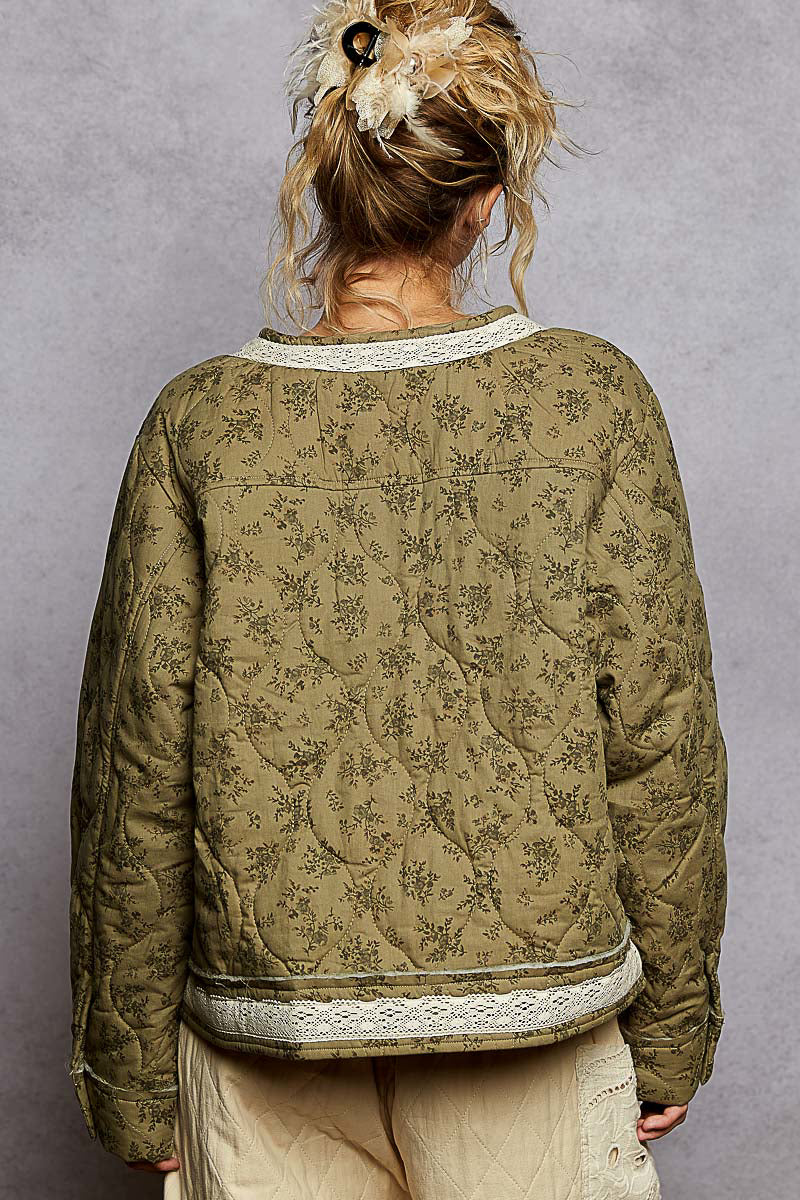 Prairie Patchwork Quilted Jacket