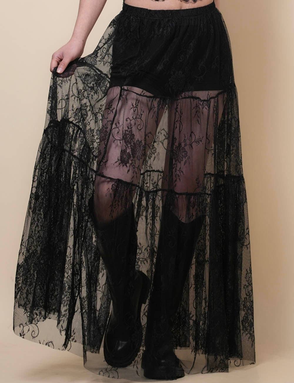 Shadow Lace Maxi