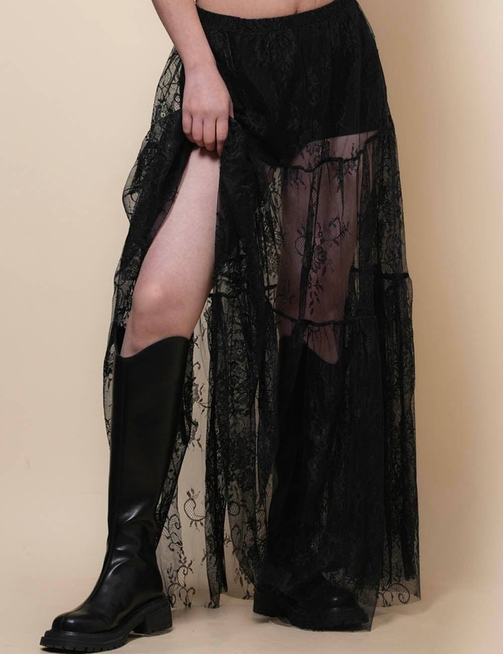 Shadow Lace Maxi