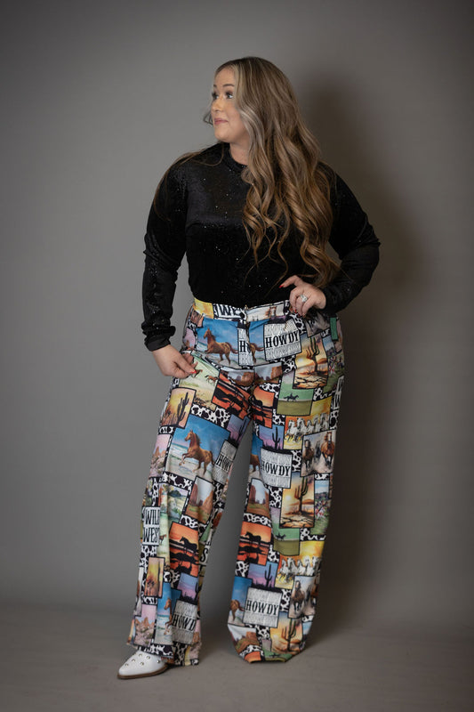 Wild West Patchwork Pants