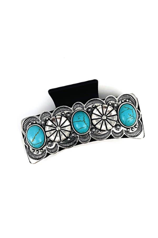 Wildflower Concho Hair Claw