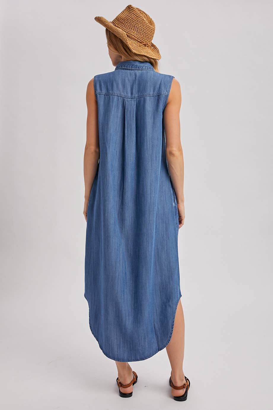 Dust & Denim Maxi Dress