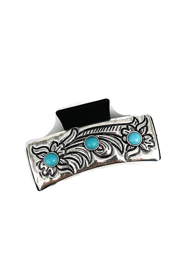 Western Scroll Hair Claw