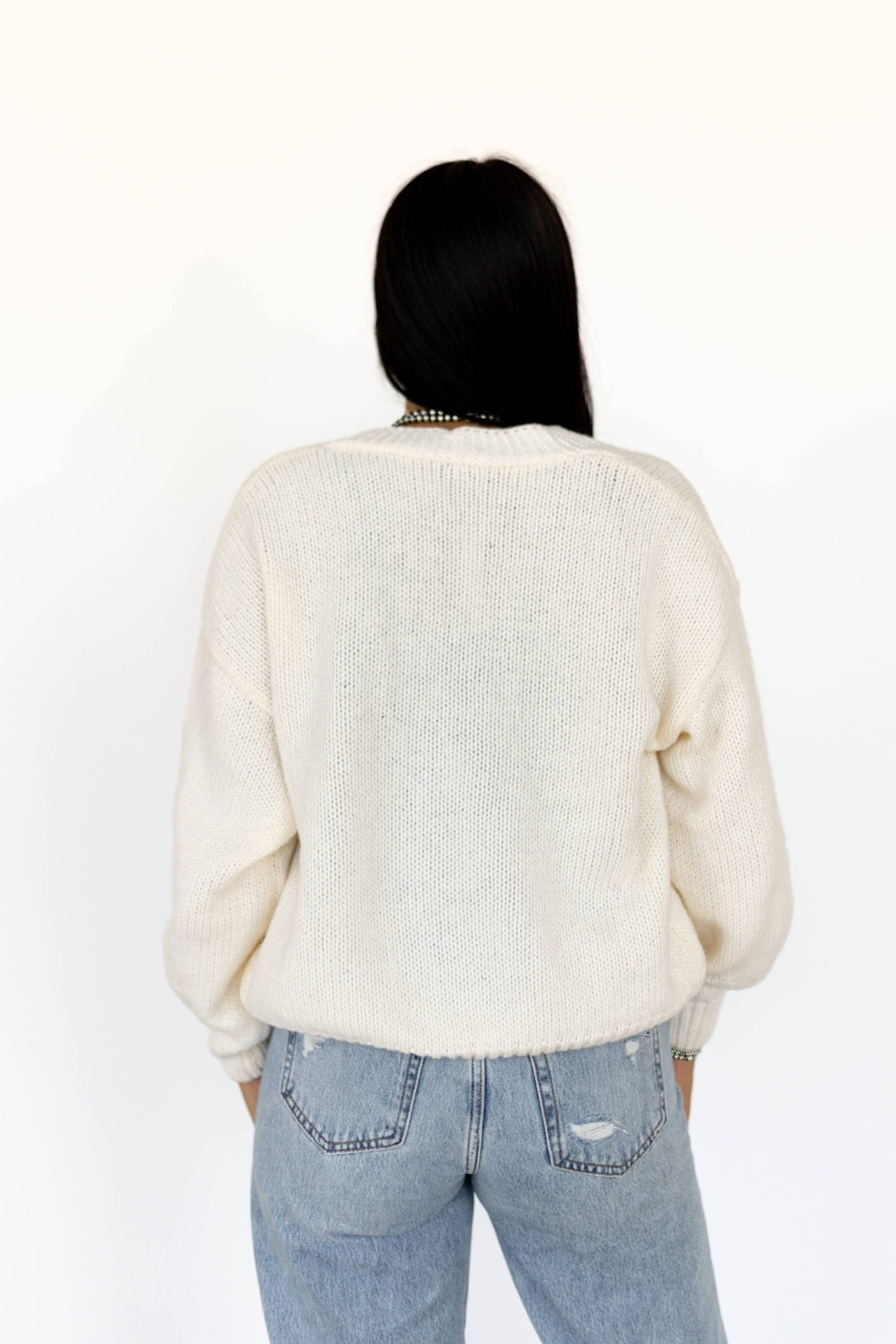 Rope ’Em In Cowboy Cardigan