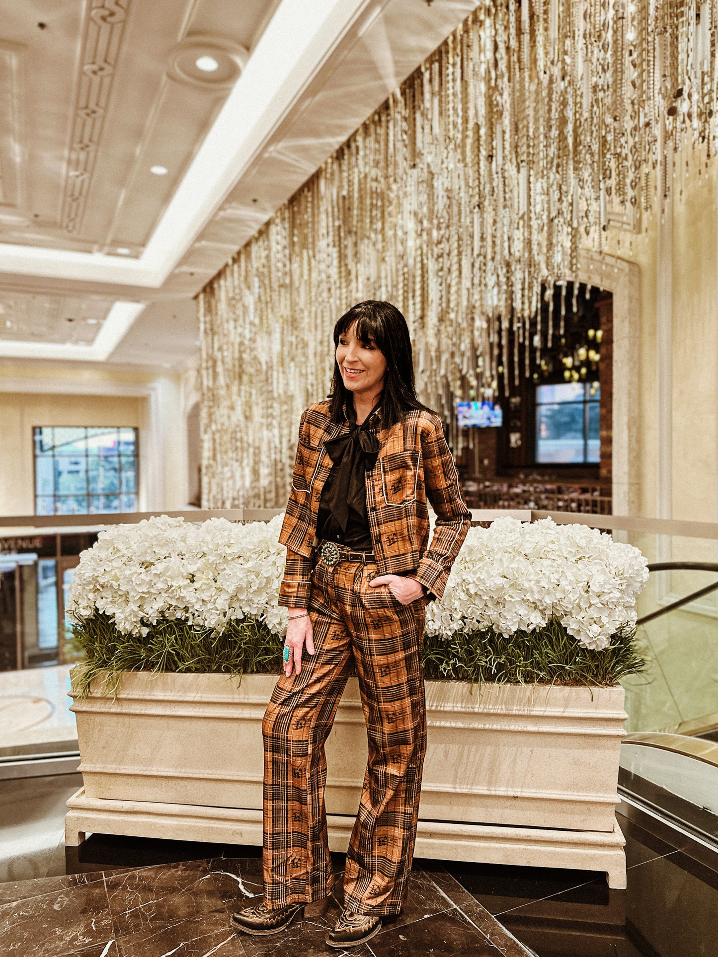 LEATHER OUTLAW Midnight Top