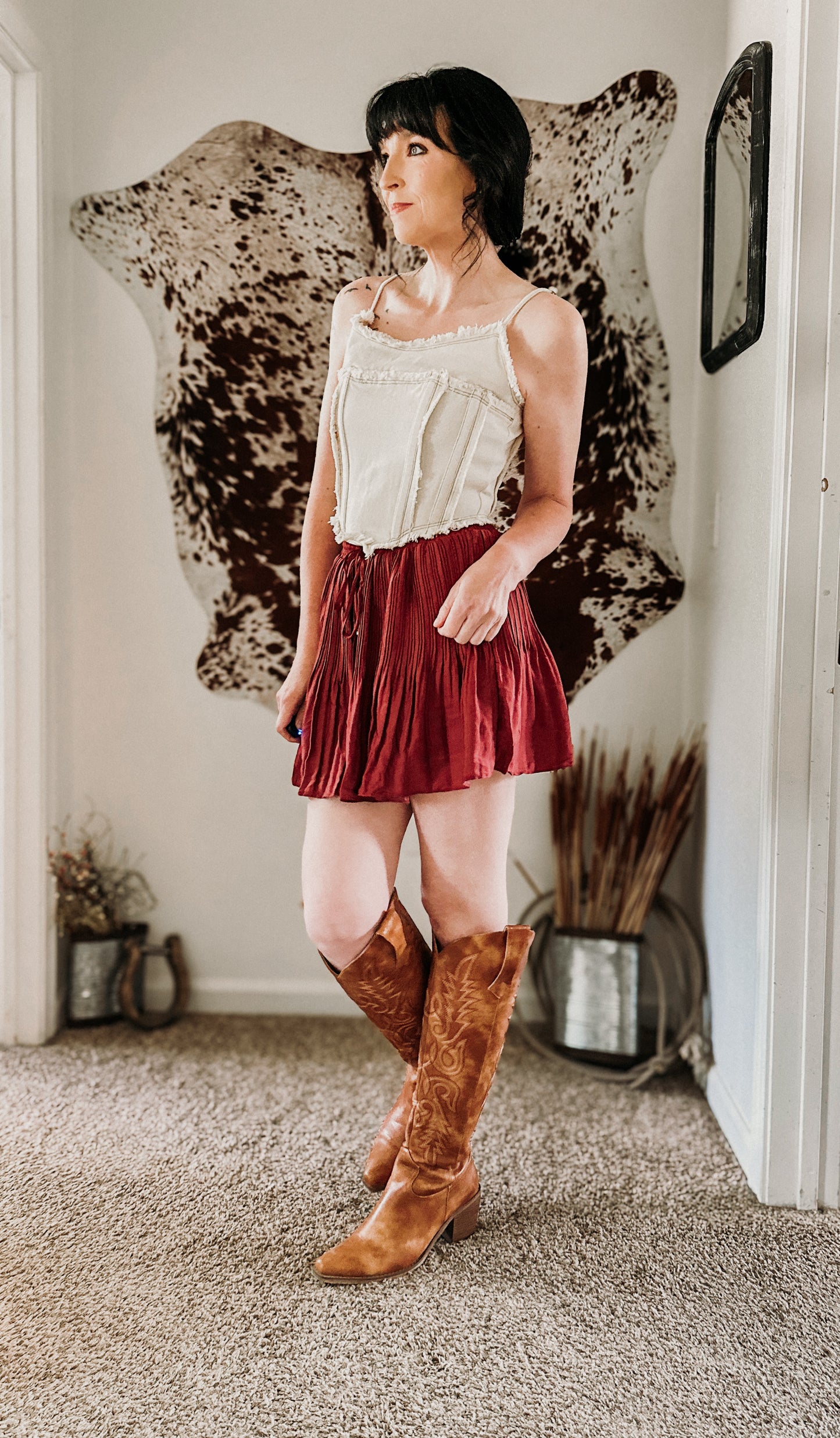 Bandit Berry Skort