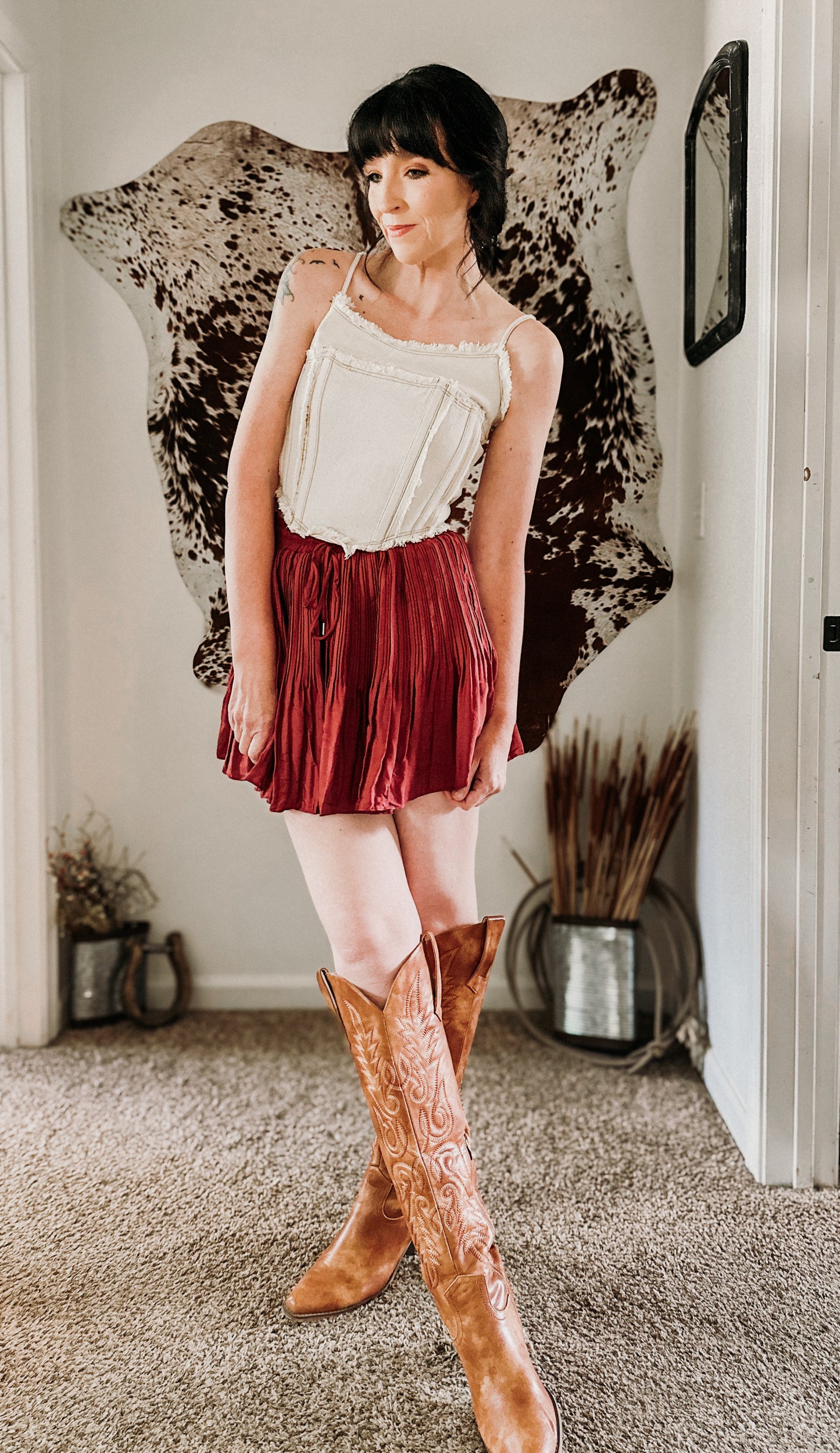 Bandit Berry Skort