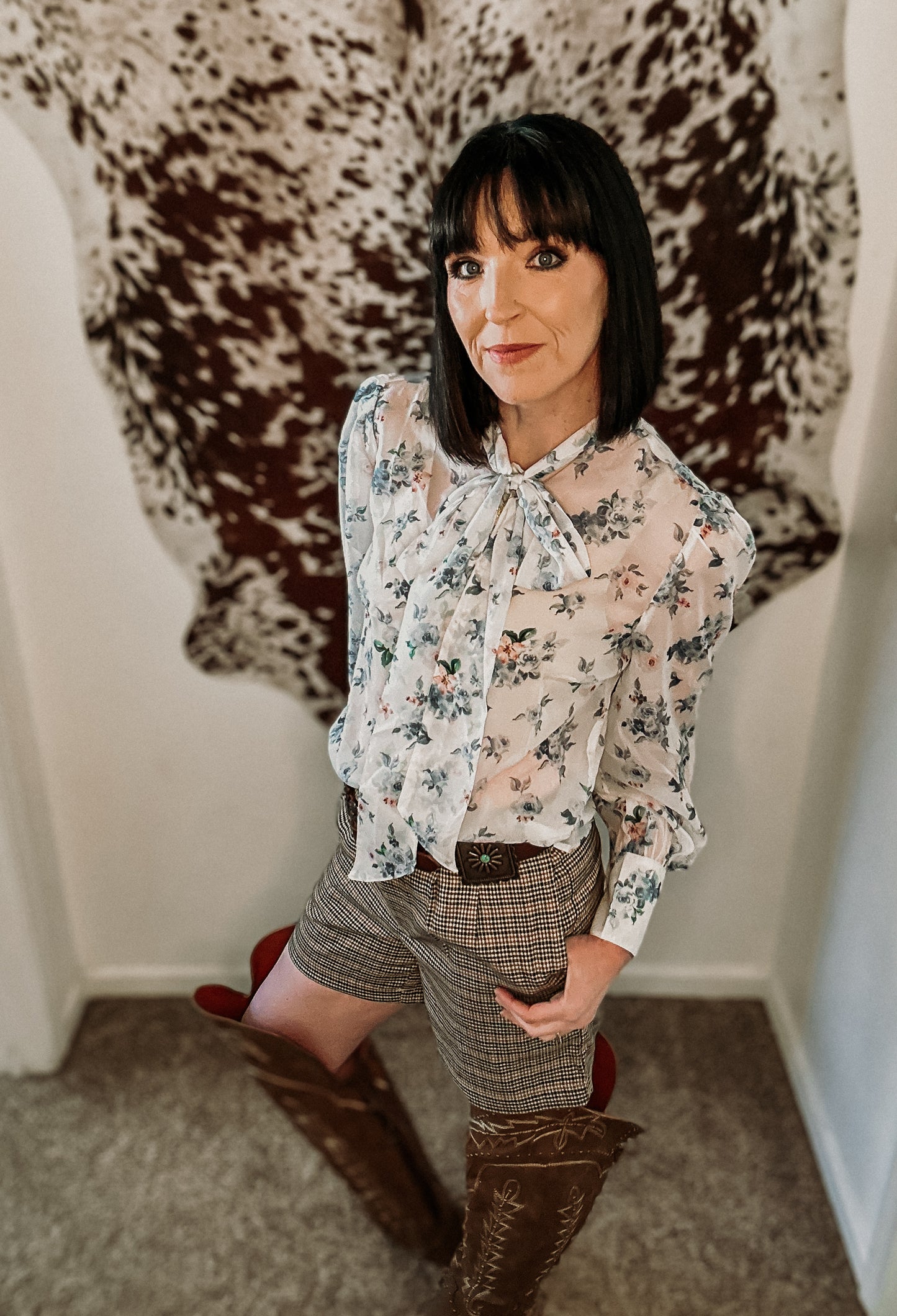 Blue Belle Blouse