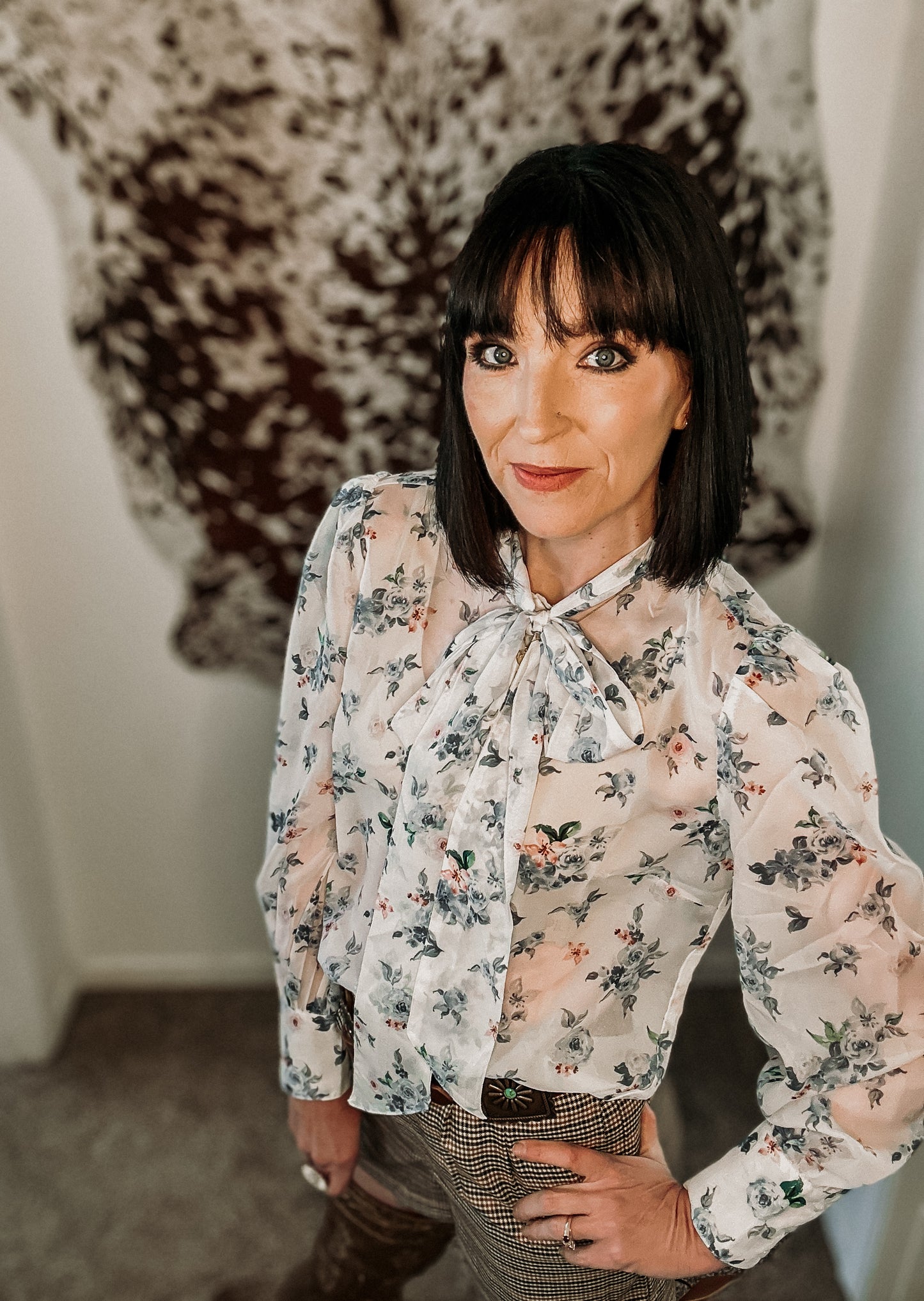 Blue Belle Blouse