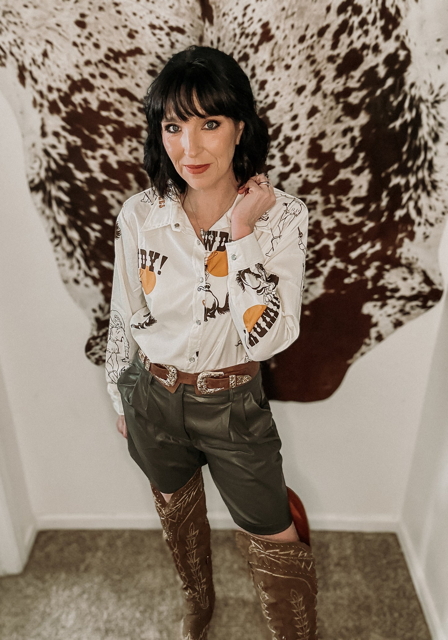 Saddle & Spice Shorts