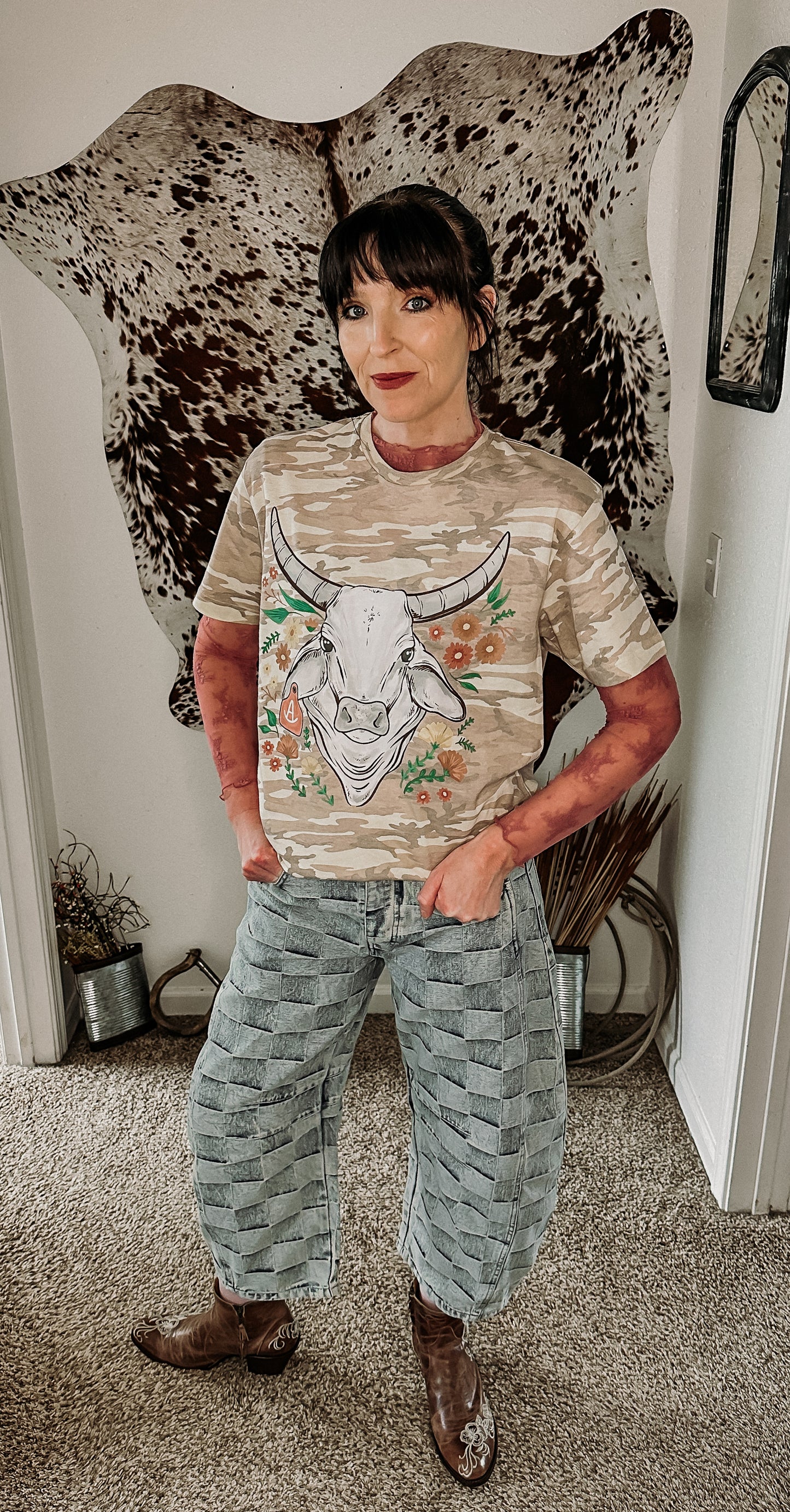 Camo Crush Floral Tee