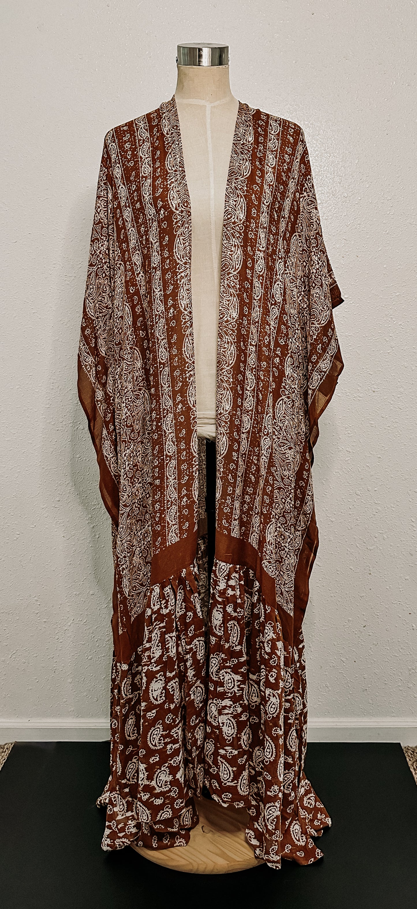 Paisley Drift Kimono