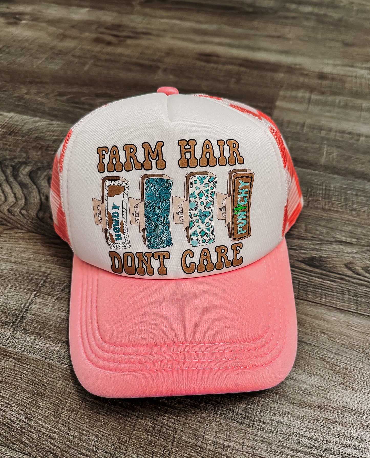 Farm Hair Don’t Care Trucker Hat