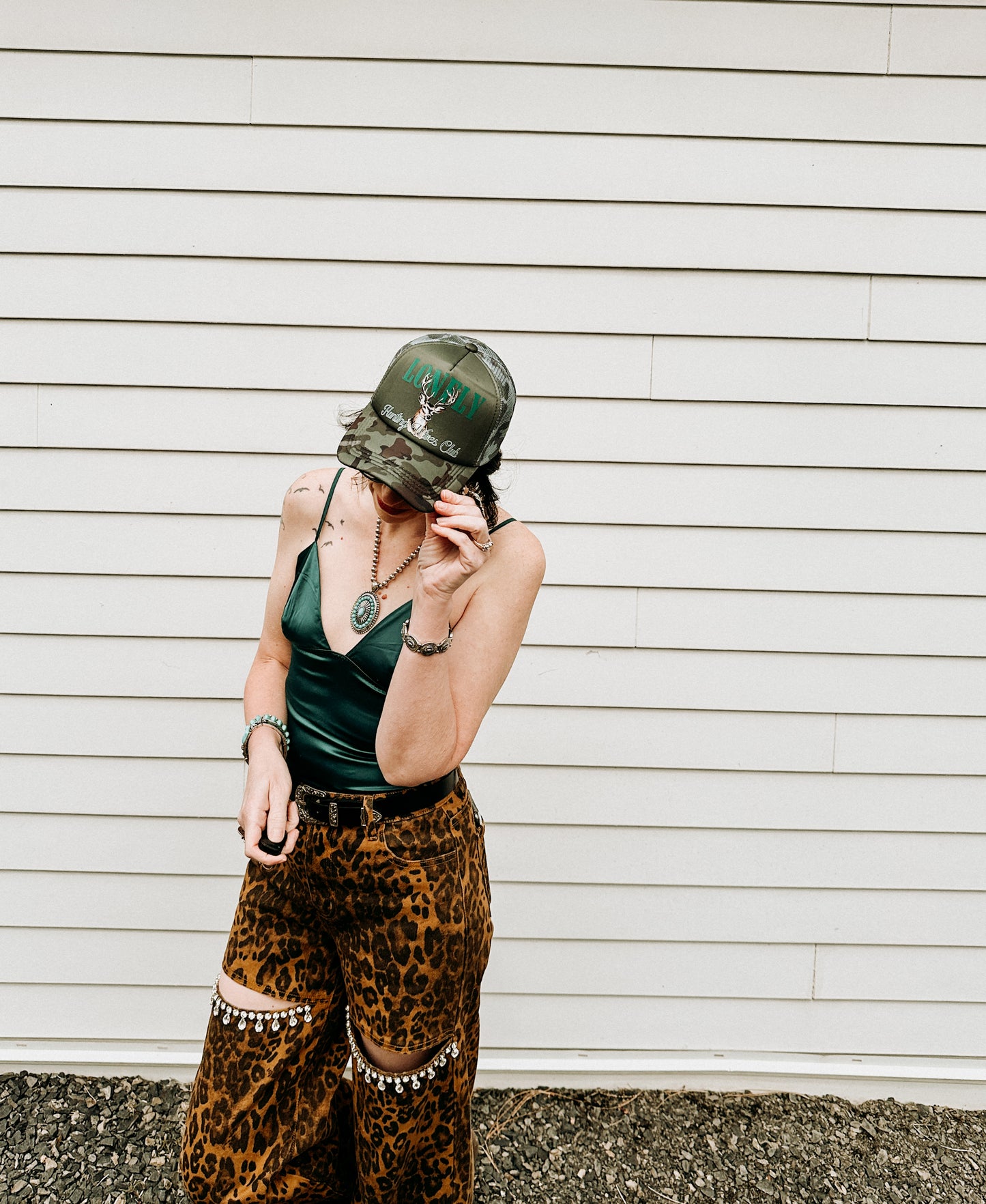 Lonely Hunting Wives Club Trucker Hat