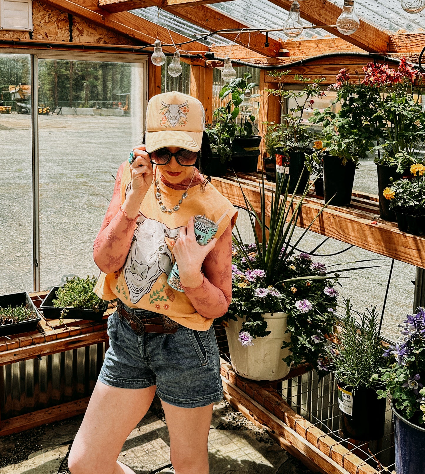 Wild Bloom Trucker Hat (Exclusive Design)