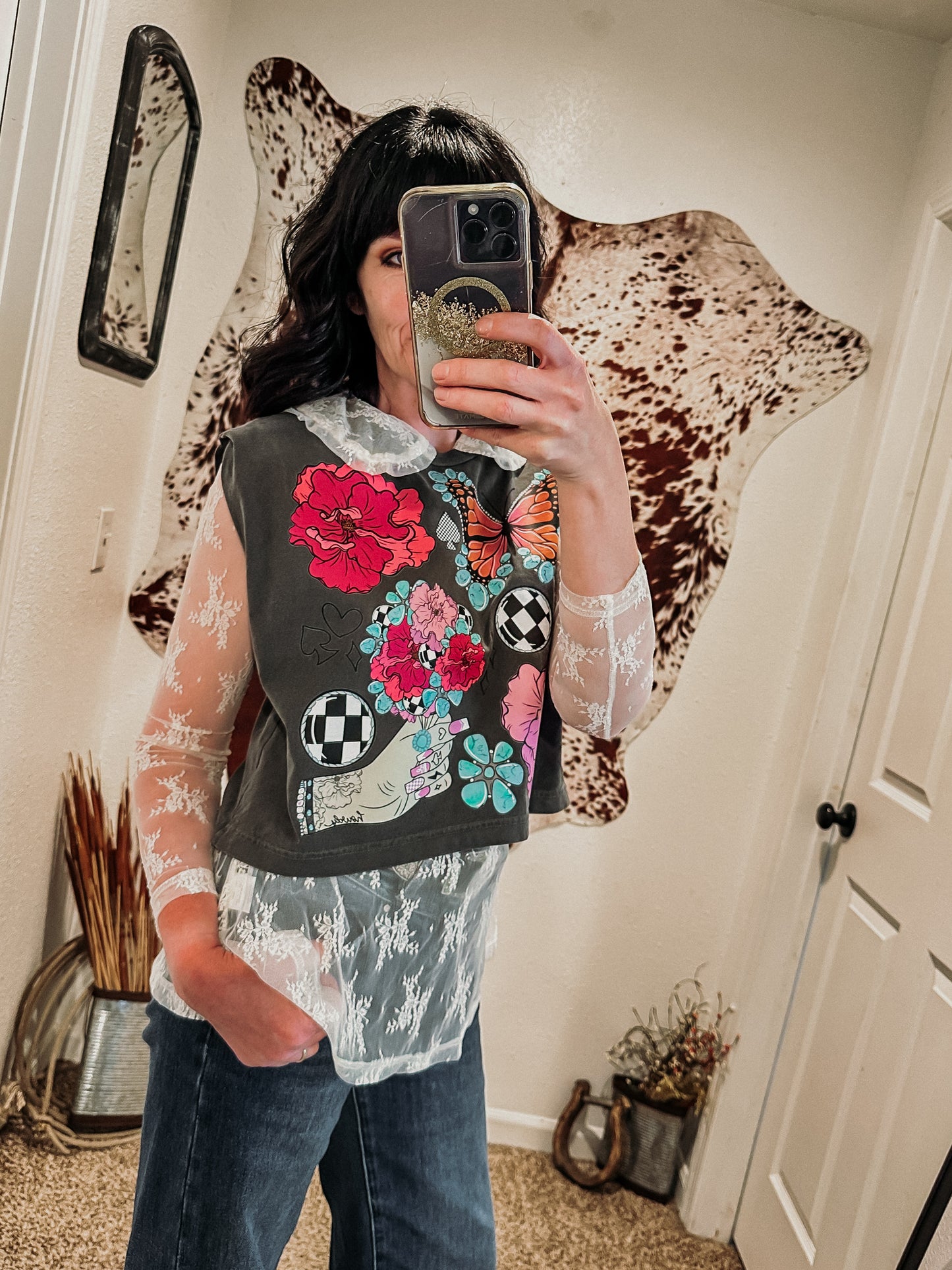 Desert Veil Top