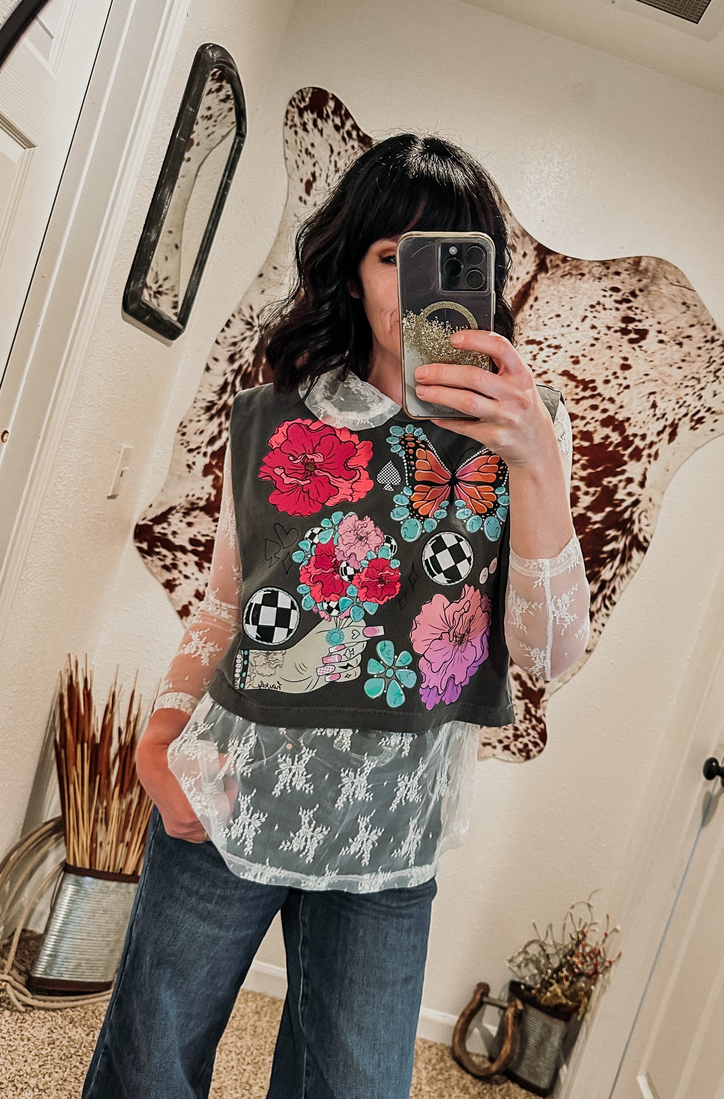 Desert Veil Top