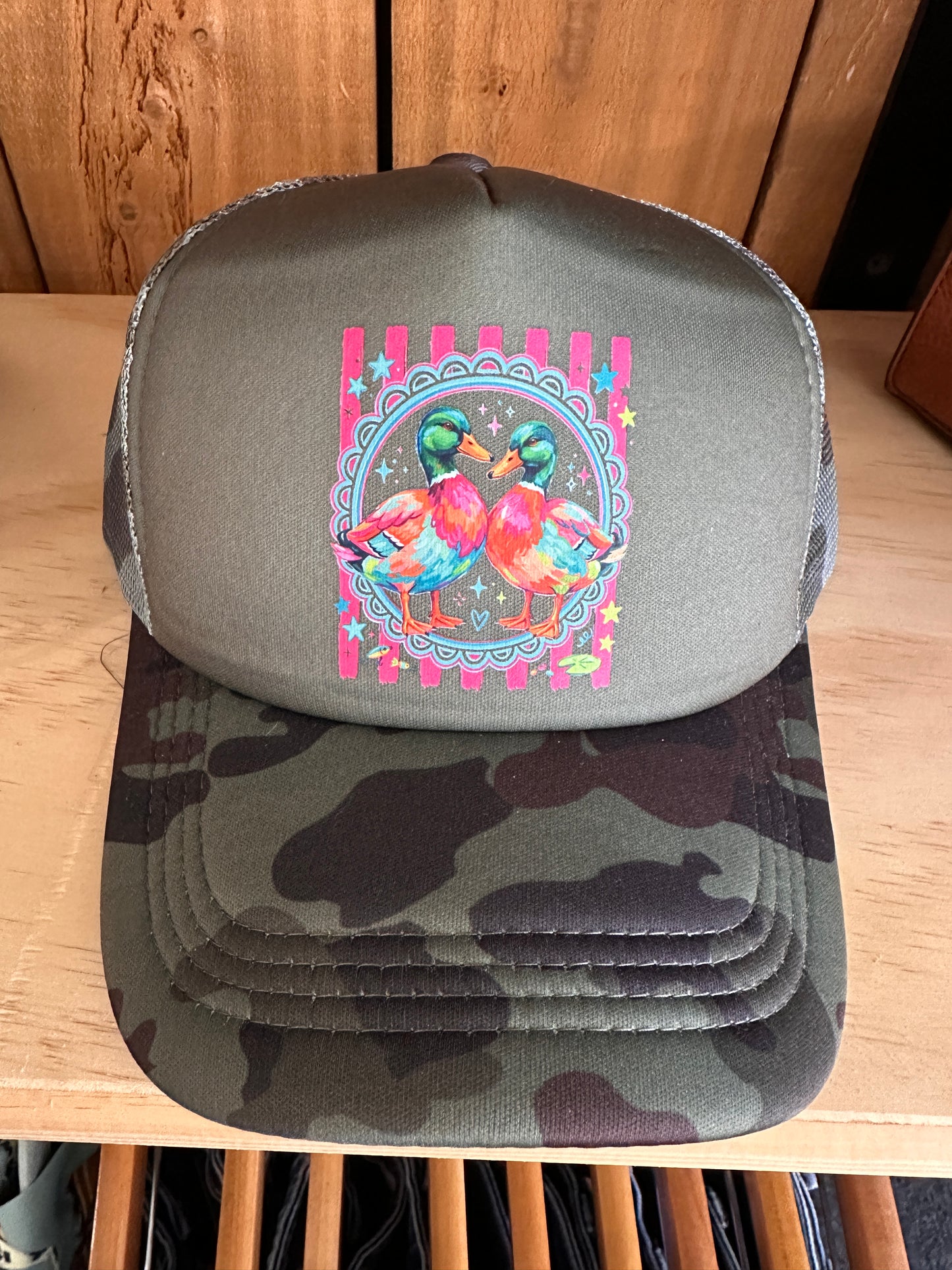 Camo Duck Trucker Hat
