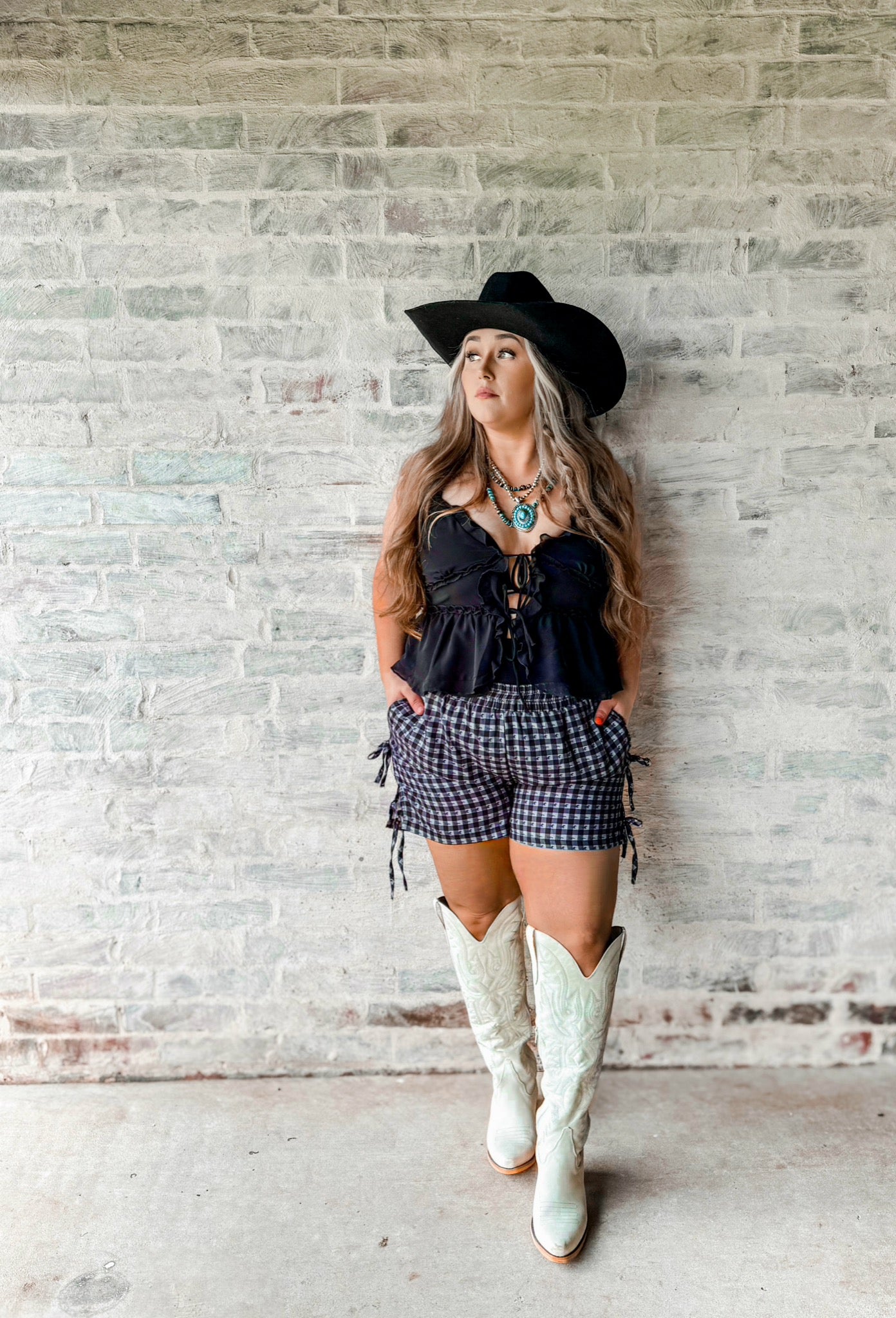 The Rodeo Ruffle Tie Shorts