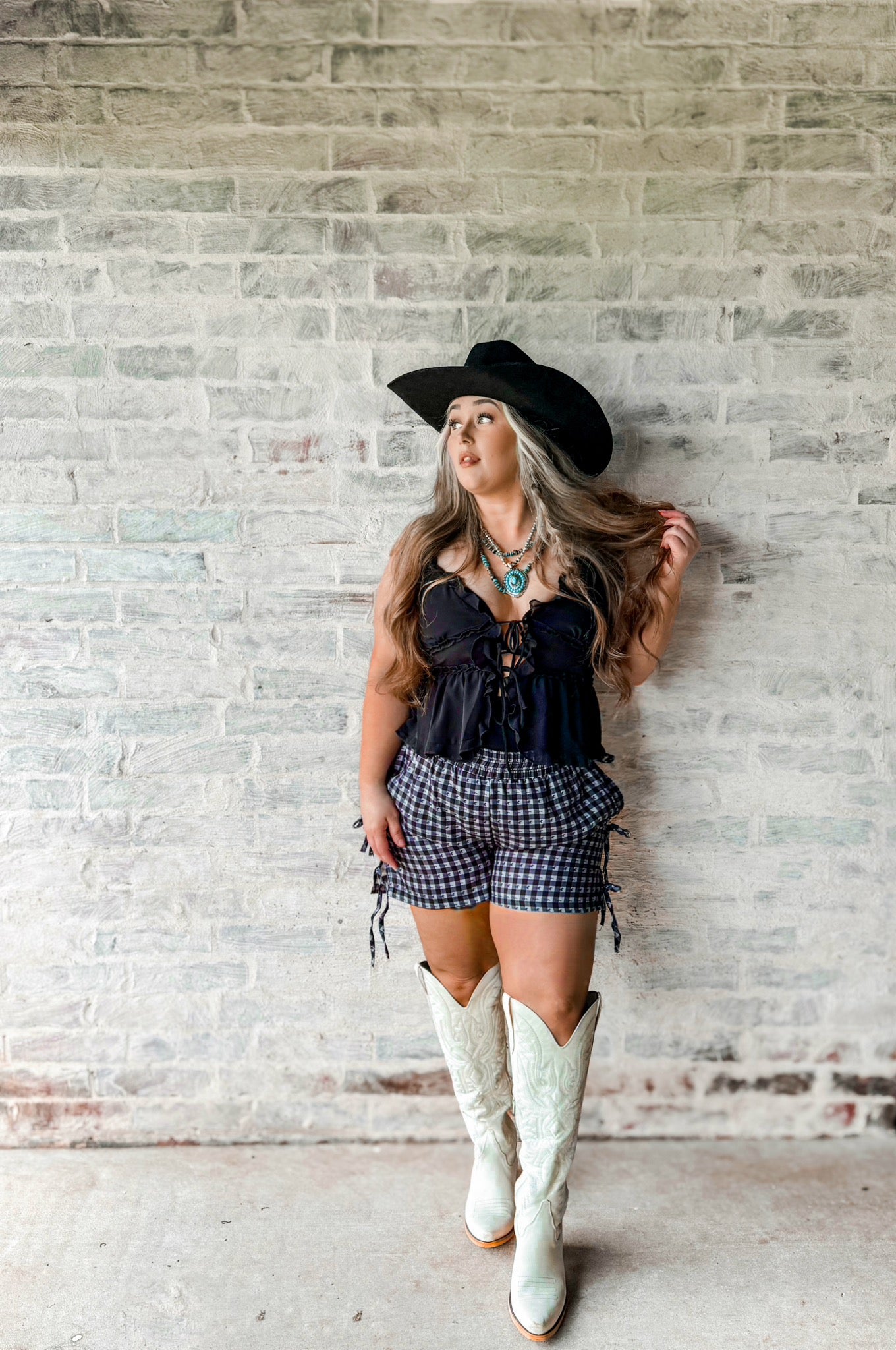 The Rodeo Ruffle Tie Shorts