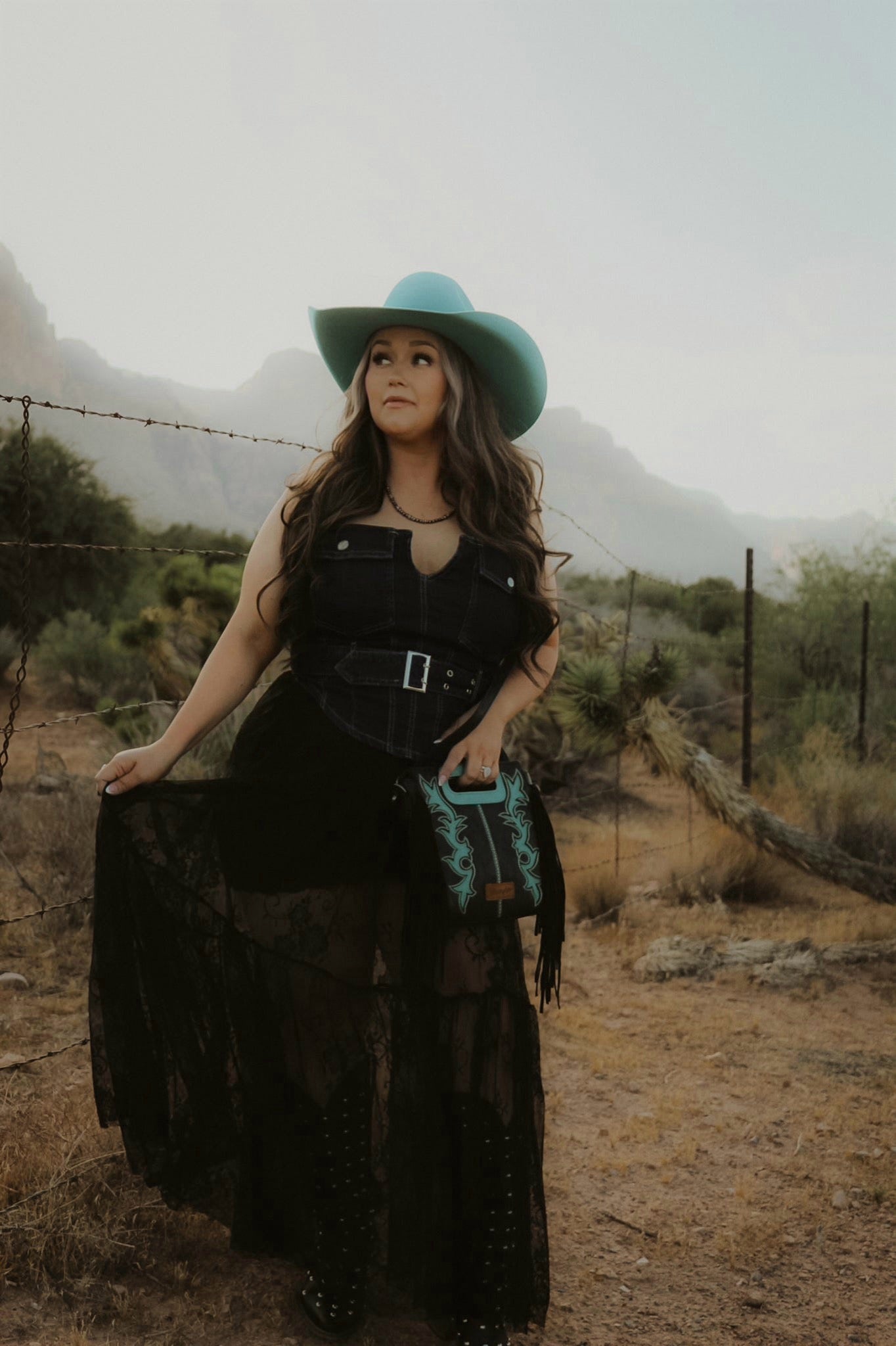 Shadow Lace Maxi