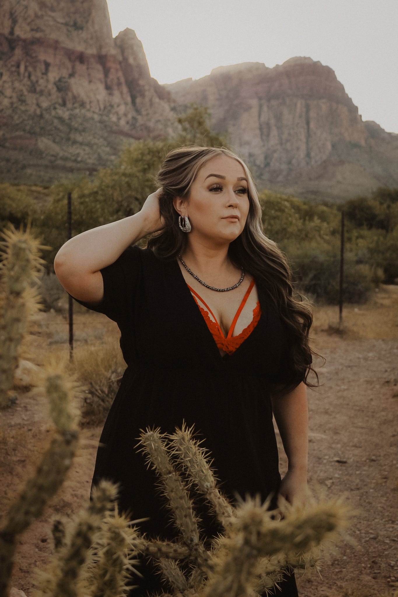 Prairie Noir Dress