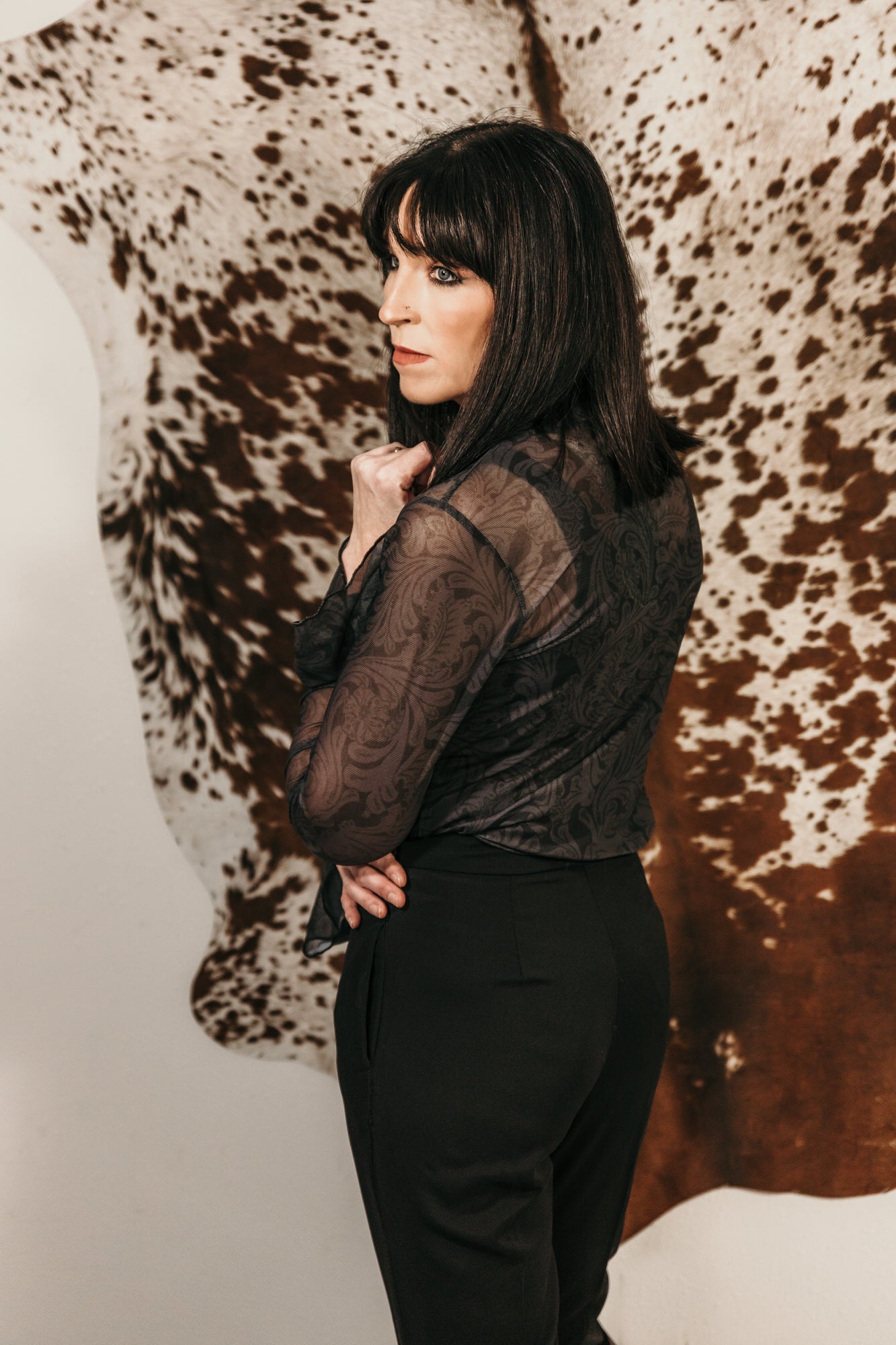 Tooled Temptation Mesh Top