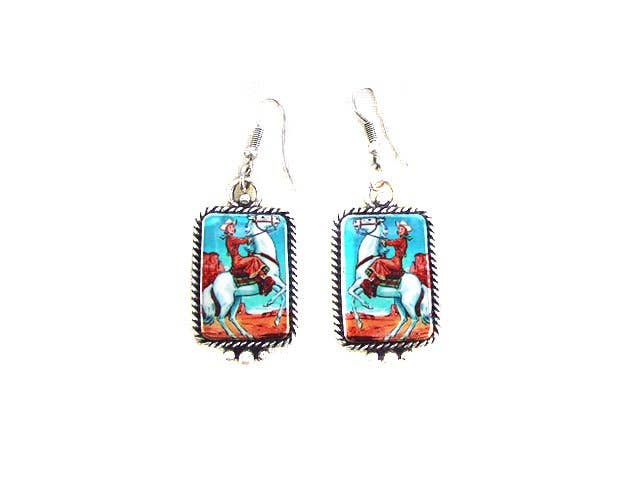 Vintage Cowgirl Dangles