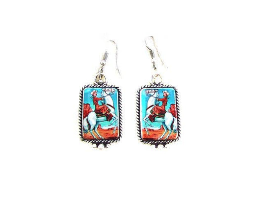 Vintage Cowgirl Dangles