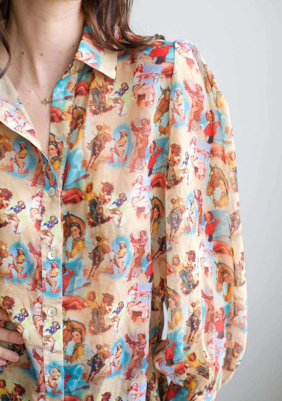 The Vintage Cowgirl Blouse