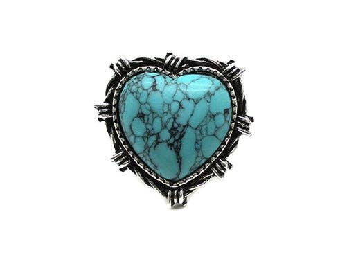 Wild hearts Cuff Ring