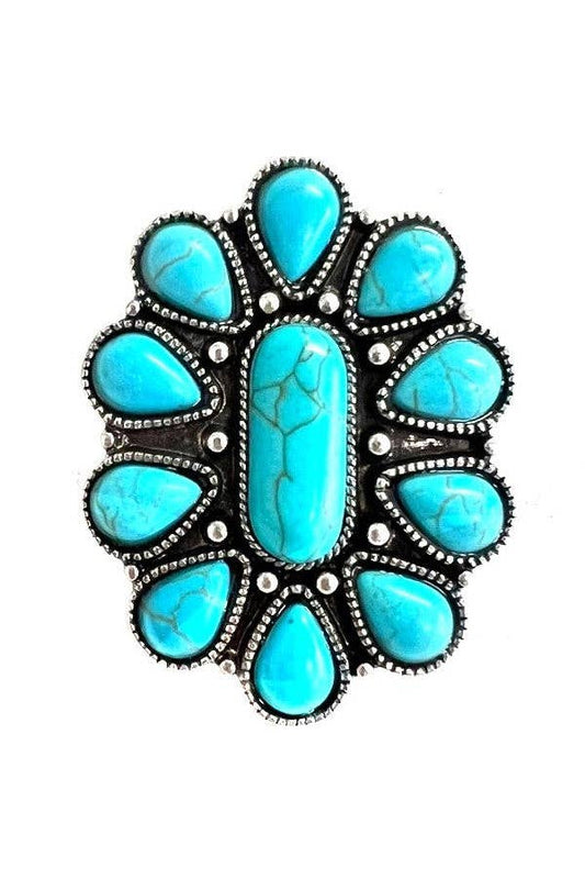 Desert Bloom Cuff Ring
