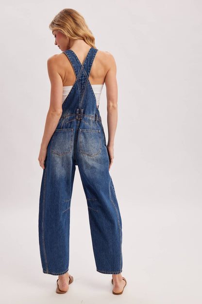 Midnight Trail Barrel Overalls