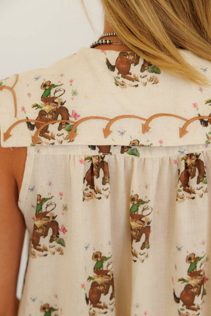 Buckaroo Babydoll Dress