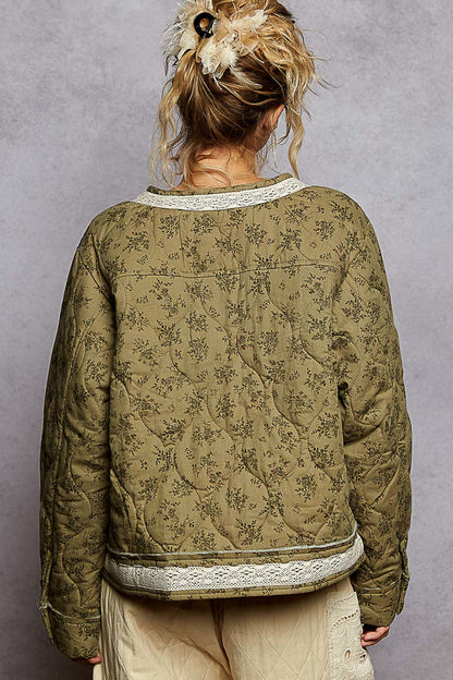Prairie Patchwork Quilted Jacket