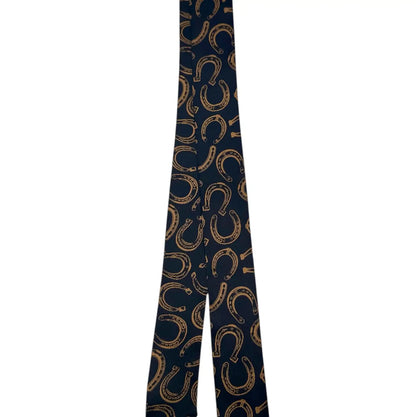 Horseshoe Silk Twilly Scarf