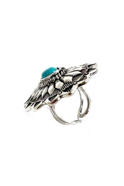 Silver Mesa Statement Ring