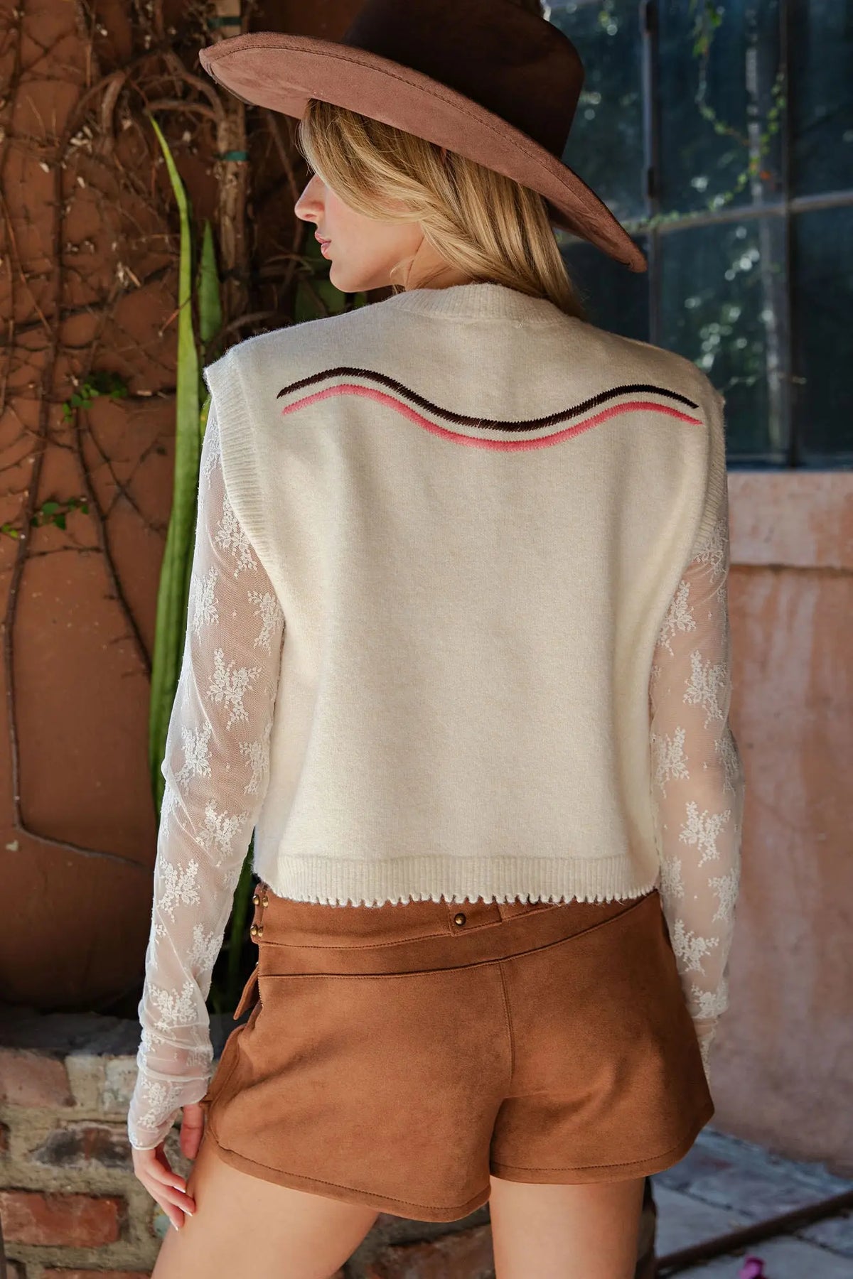Saddle Up Sweater Vest