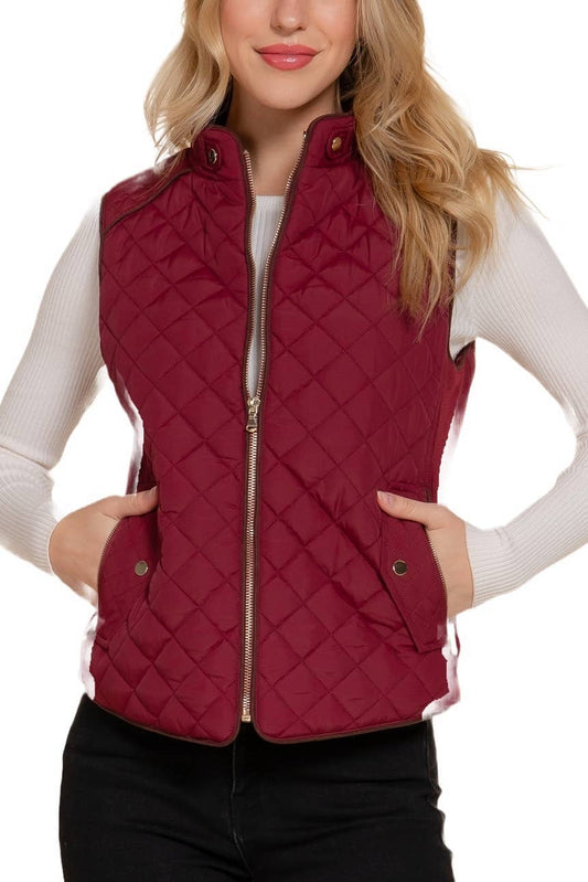 High Society Quilted Vest