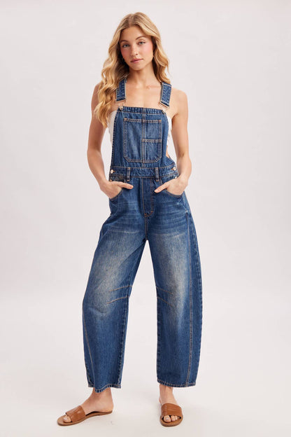 Midnight Trail Barrel Overalls