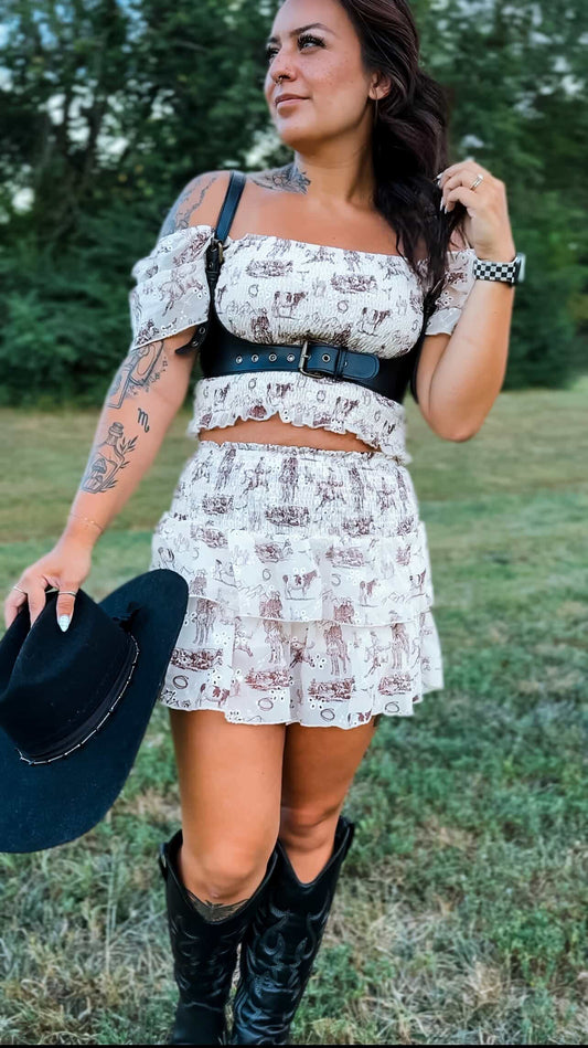 Cowgirl Canvas Set