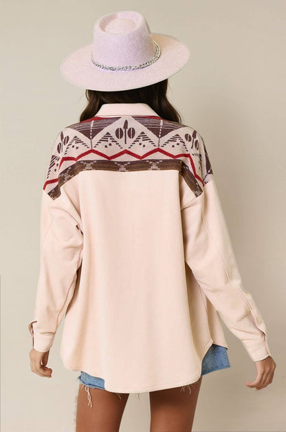 High Desert Aztec Shirt Jacket