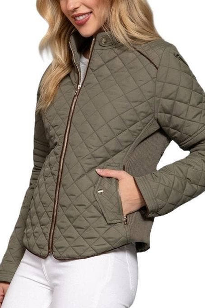 High Society Quilted Jacket