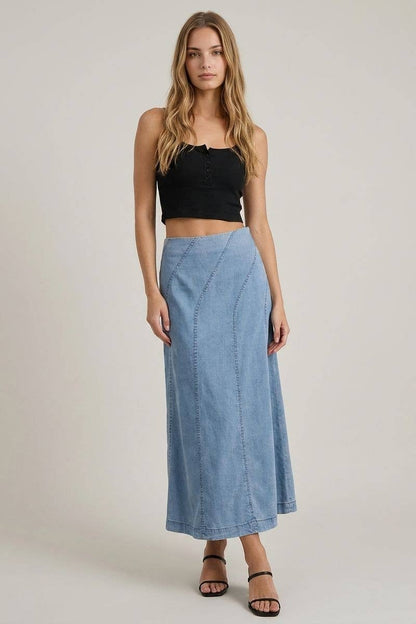 Blue Mesa Midi Skirt