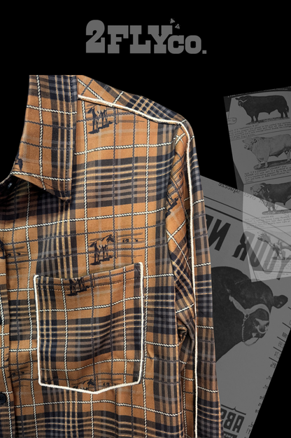 PLAID ROUNDUP Button Down