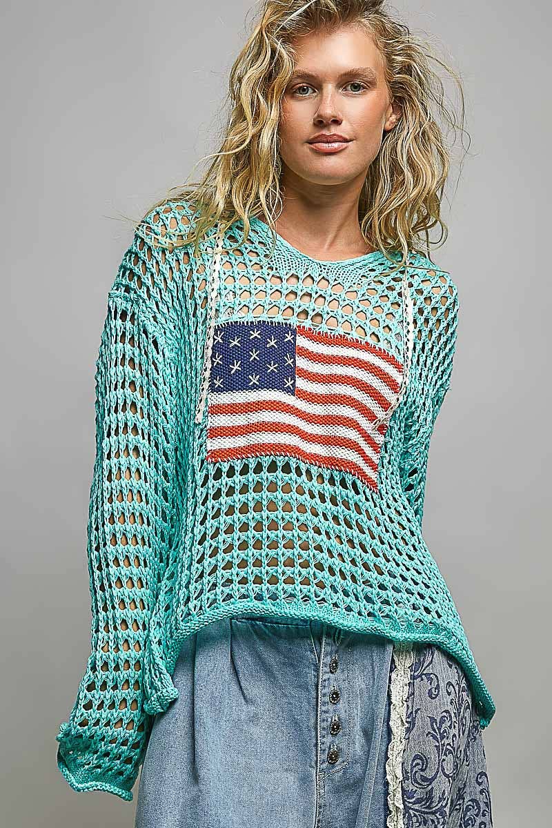 Stars, Stripes & Sass Hoodie Top