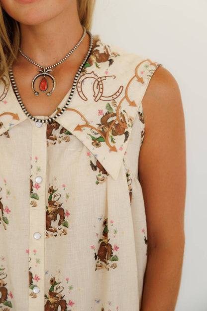 Buckaroo Babydoll Dress