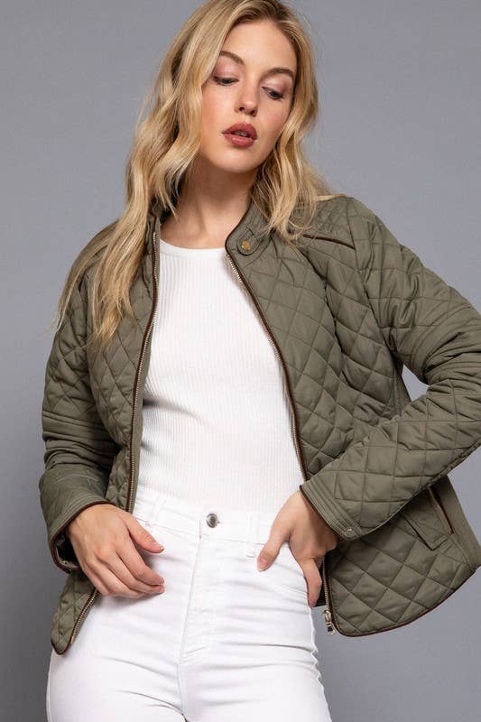 High Society Quilted Jacket