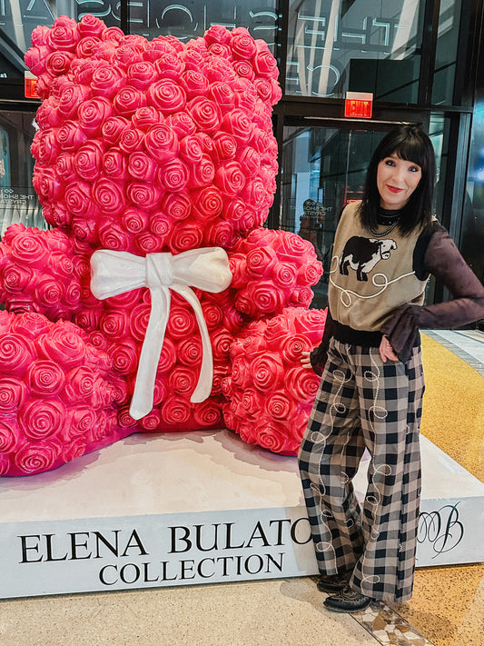 OFF THA TRACK ROPEY GINGHAM Pants