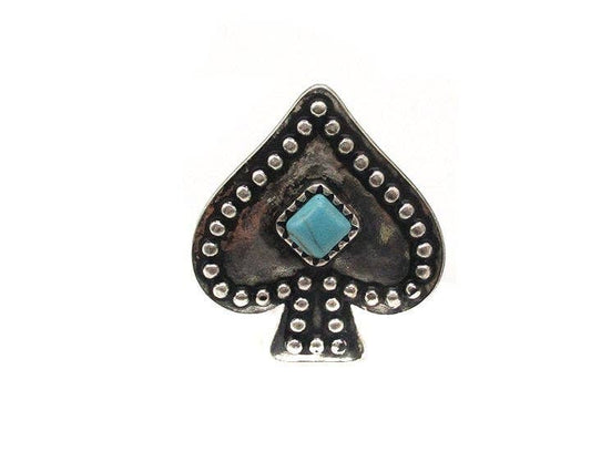 Spade and Spur Cuff Ring